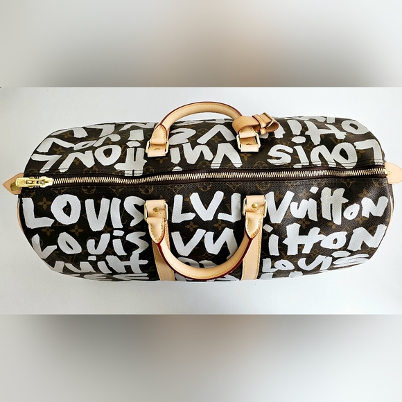 Louis Vuitton Graffiti Limited Edition Keepall 50 - Picture 3 of 12